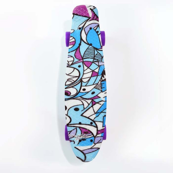Skateboard - Sky Abstract